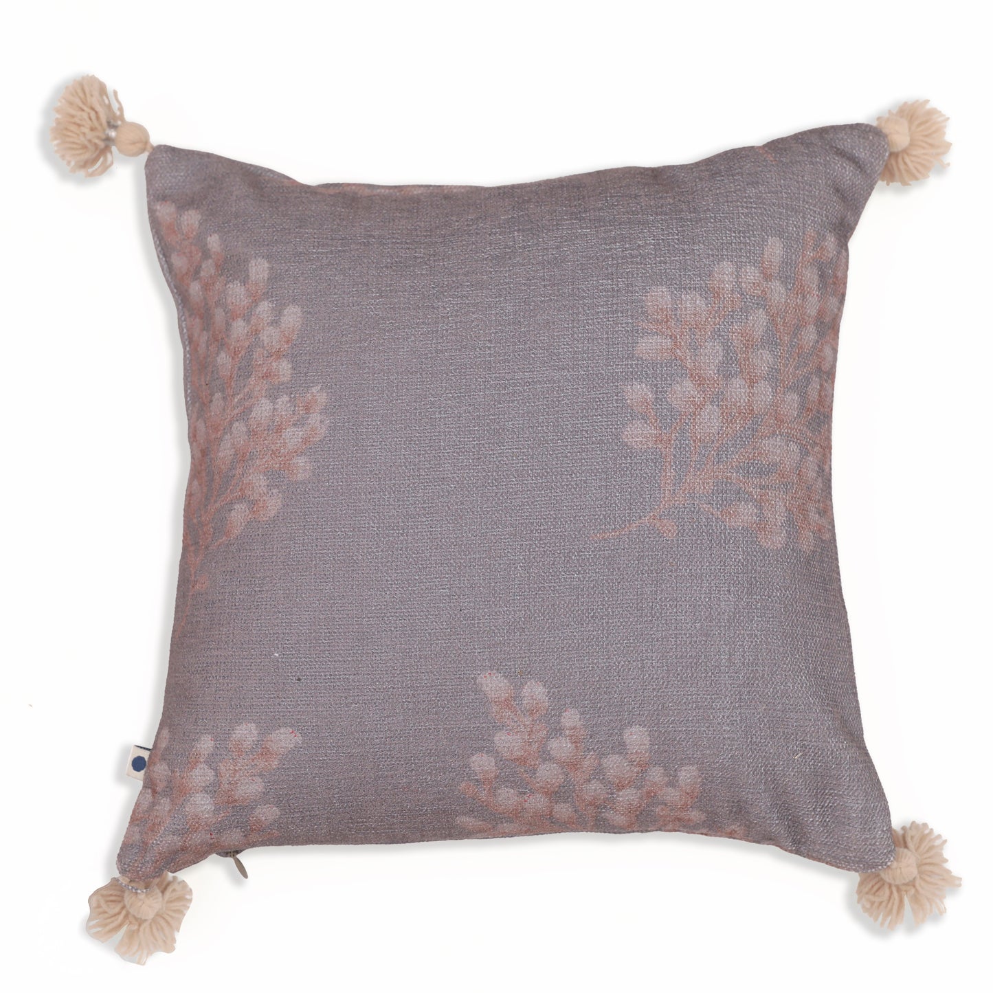 Breeze Grey Chenille Cushion Cover