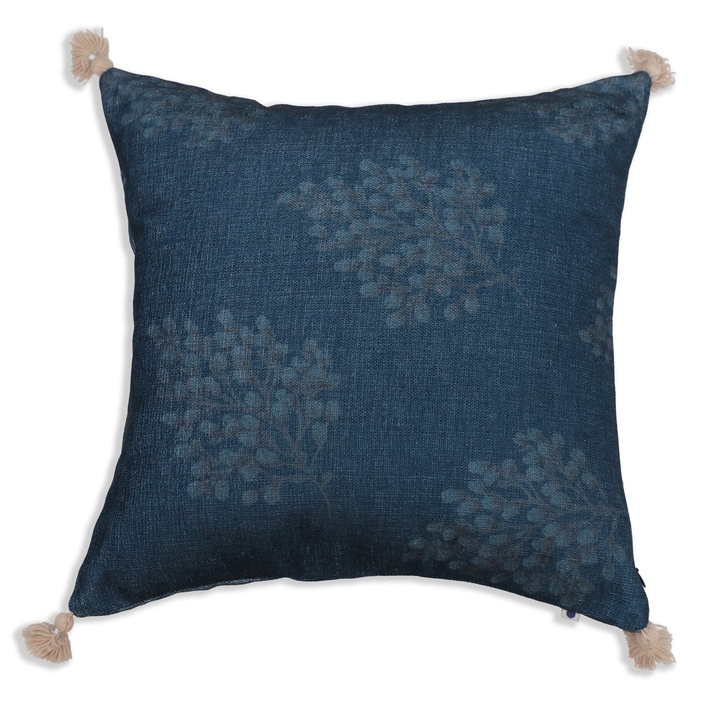 Breeze Blue Chenille Cushion Cover