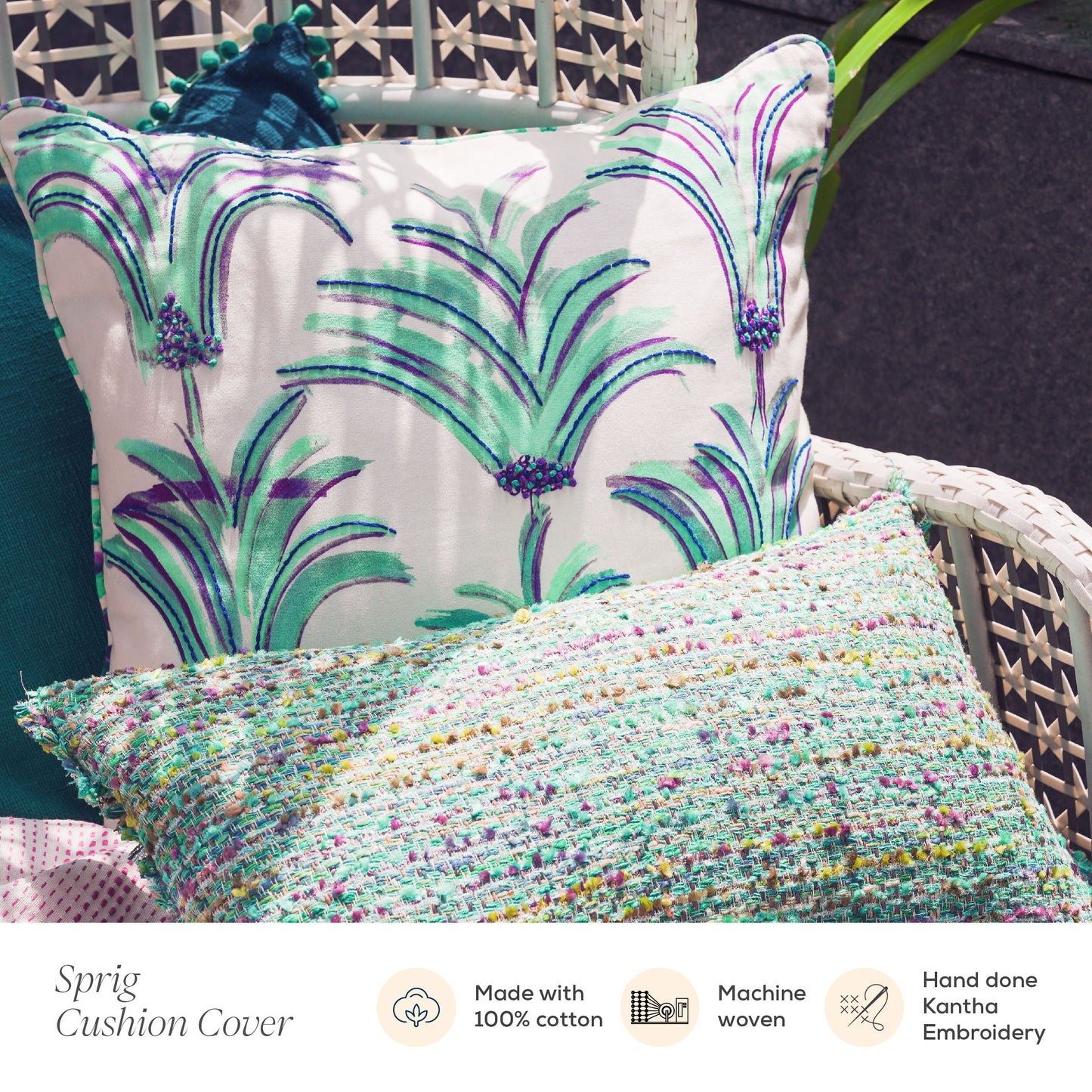 Sprig Cushion Cover