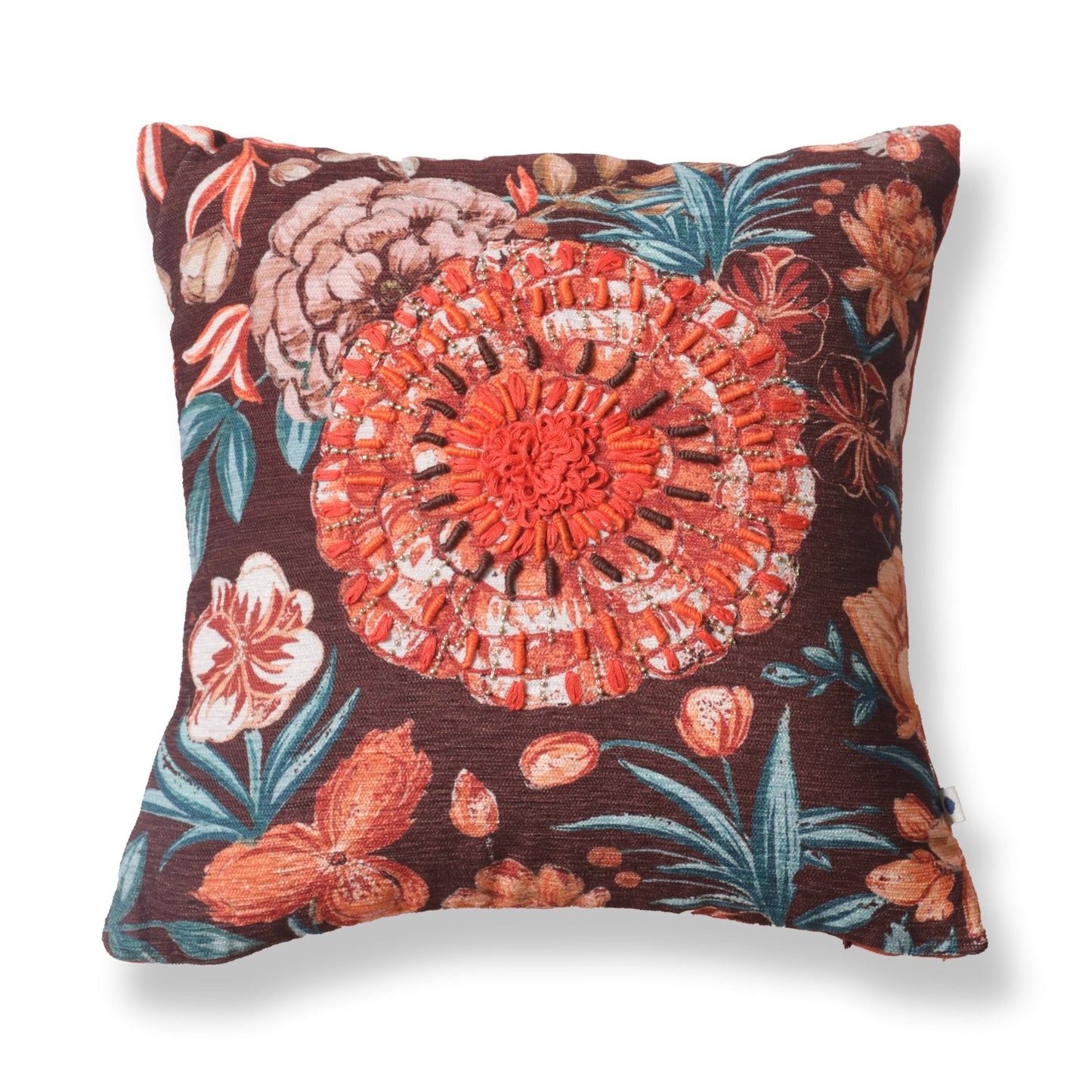 Pushp Chenille Cushion Cover