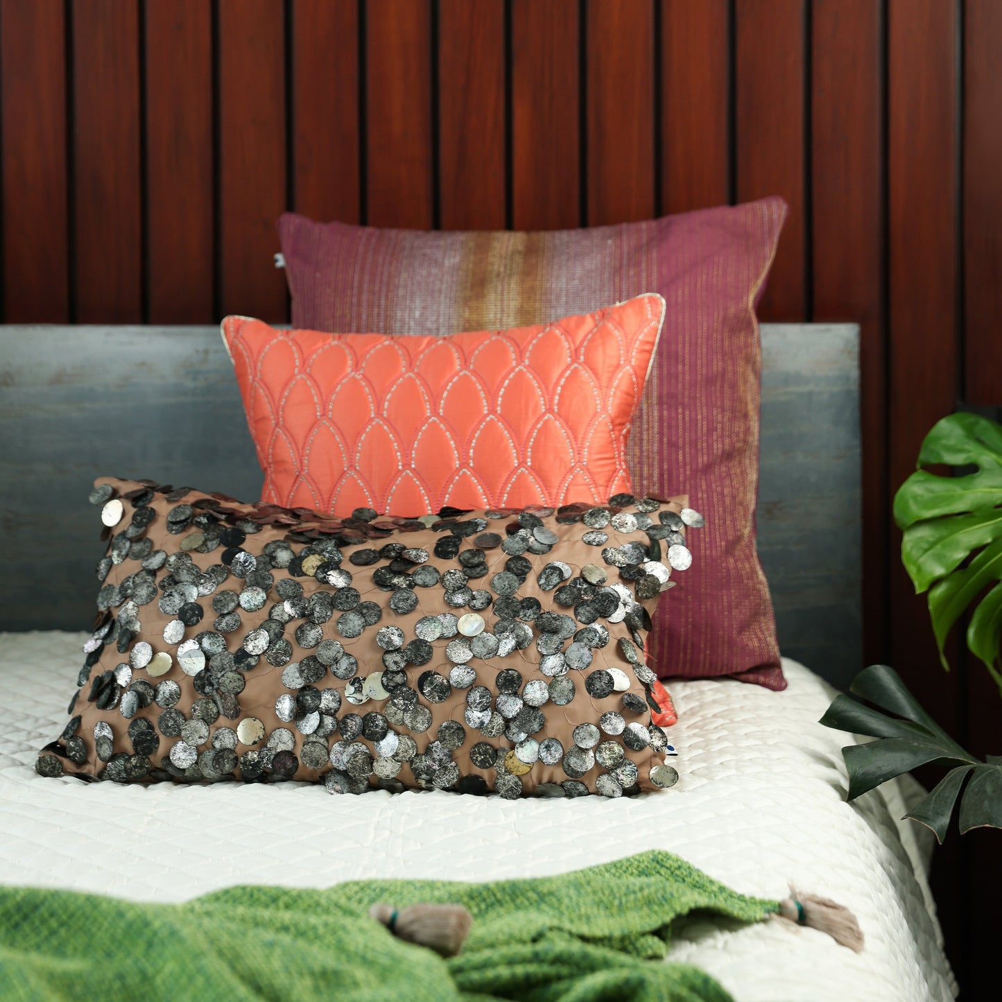 Tara Hand Embroidered Cushion