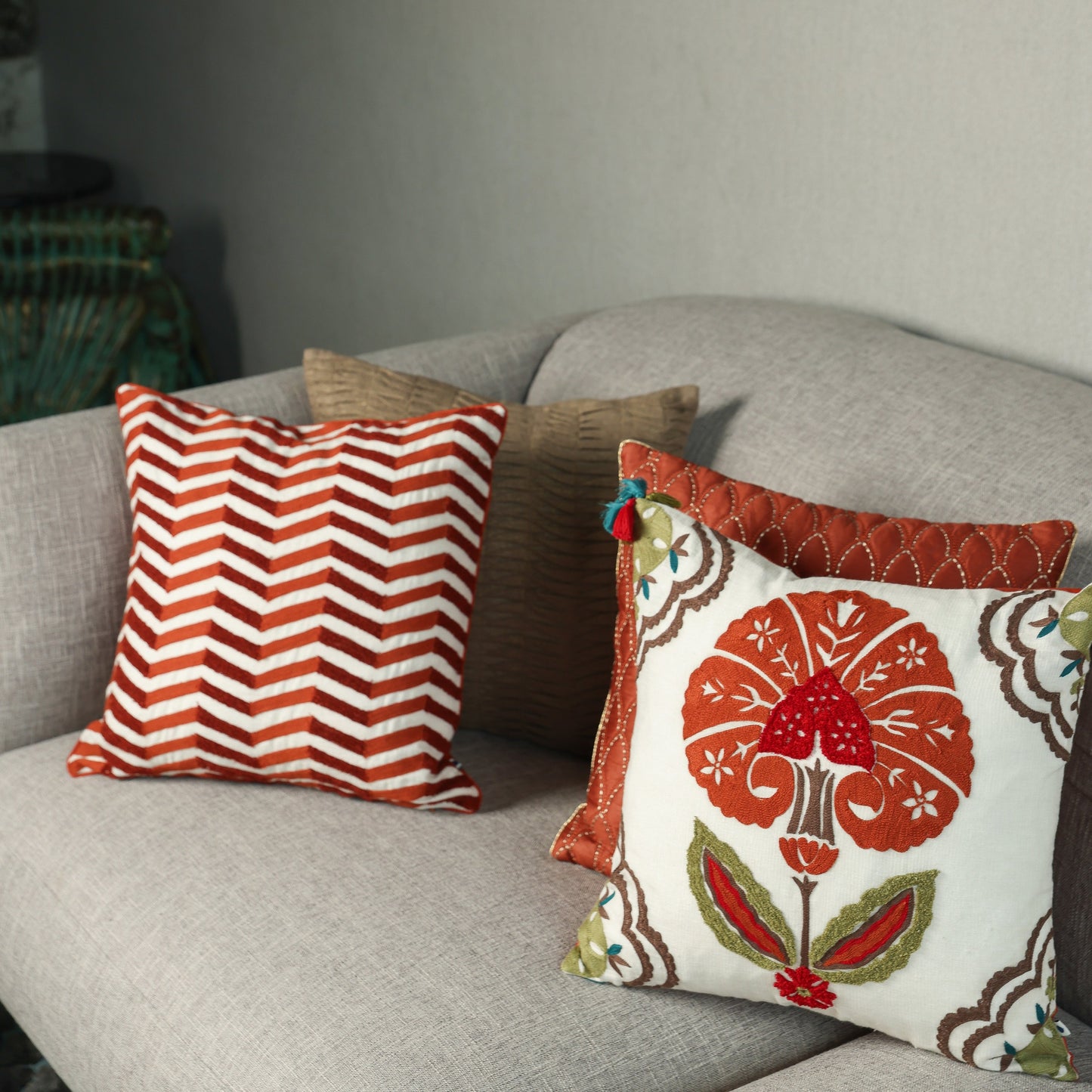 Saubhagya Hand embroidered Cushion