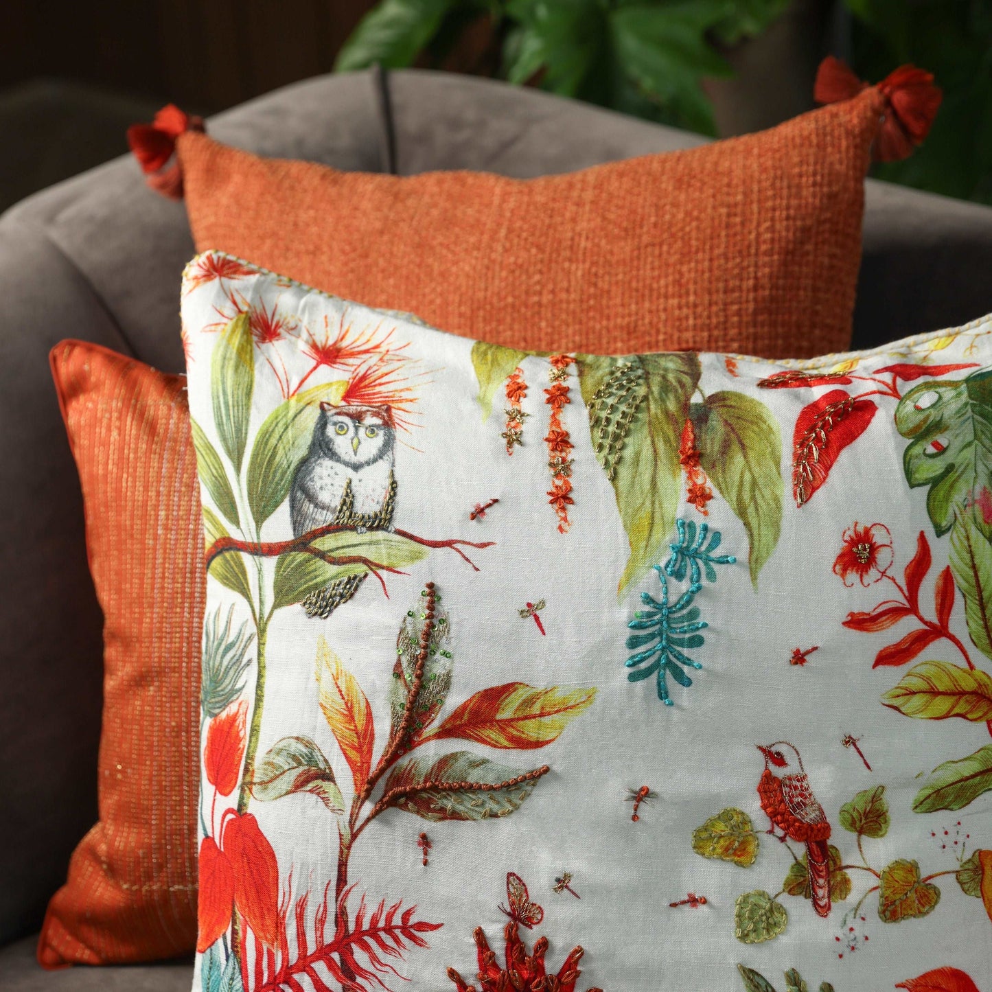 Ananya Handwoven Cushion