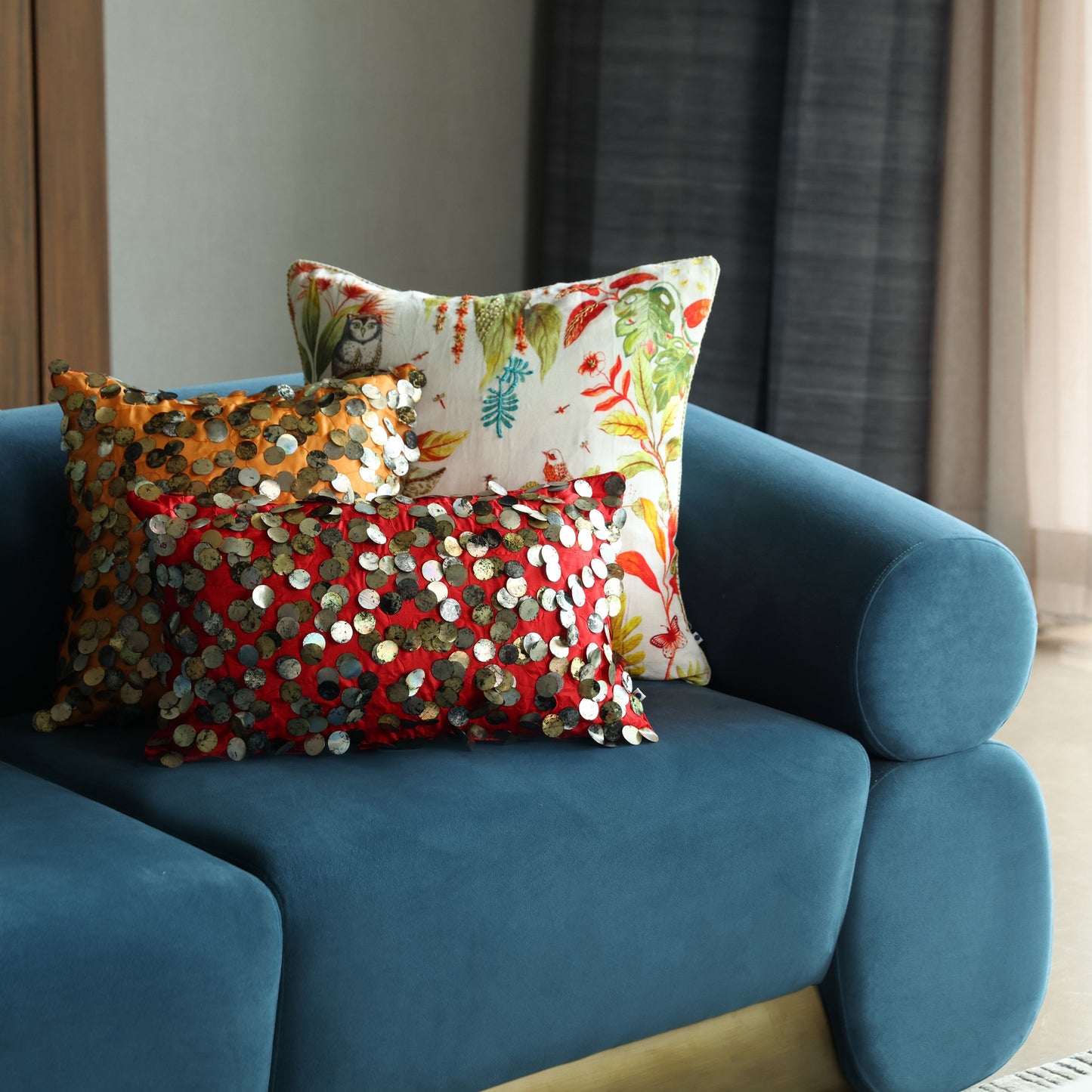 Tara Hand Embroidered Cushion