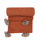 Oasis Rust Handwoven Throw