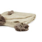 Oasis Off White Handwoven Throw