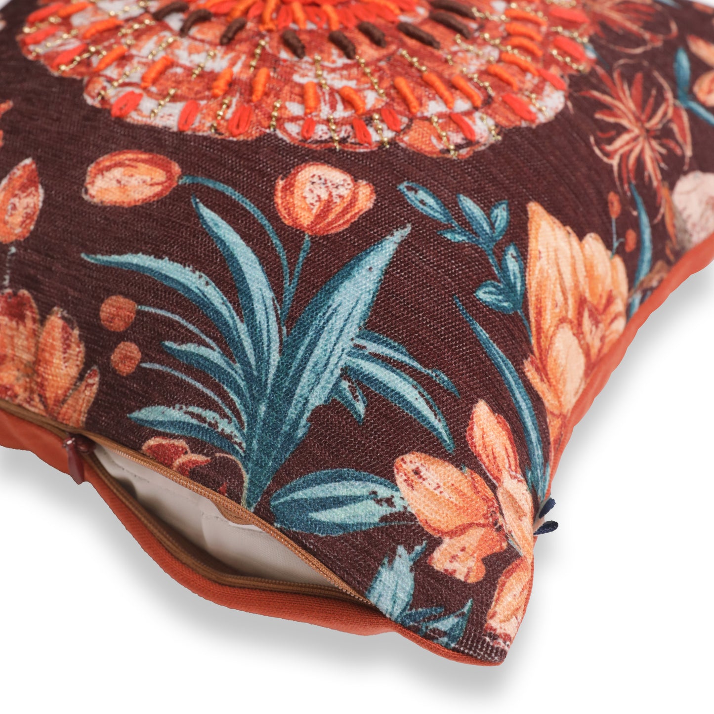 Pushp Chenille Cushion Cover