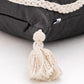 Braid Graphite Cushion Cover