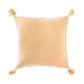 Handwoven Metallic Cushion