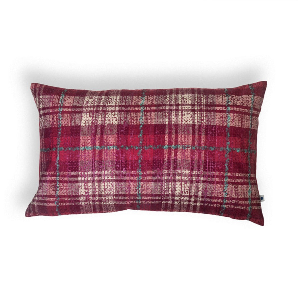 Handwoven Metallic Checks