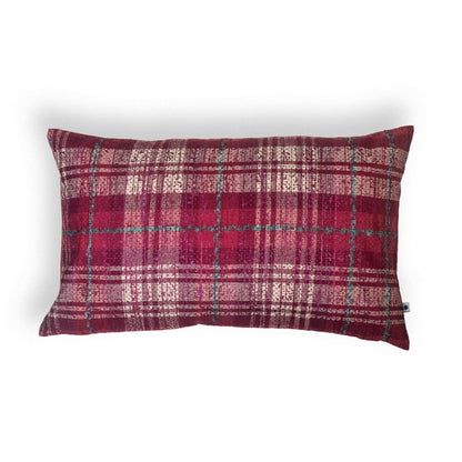 Handwoven Metallic Checks