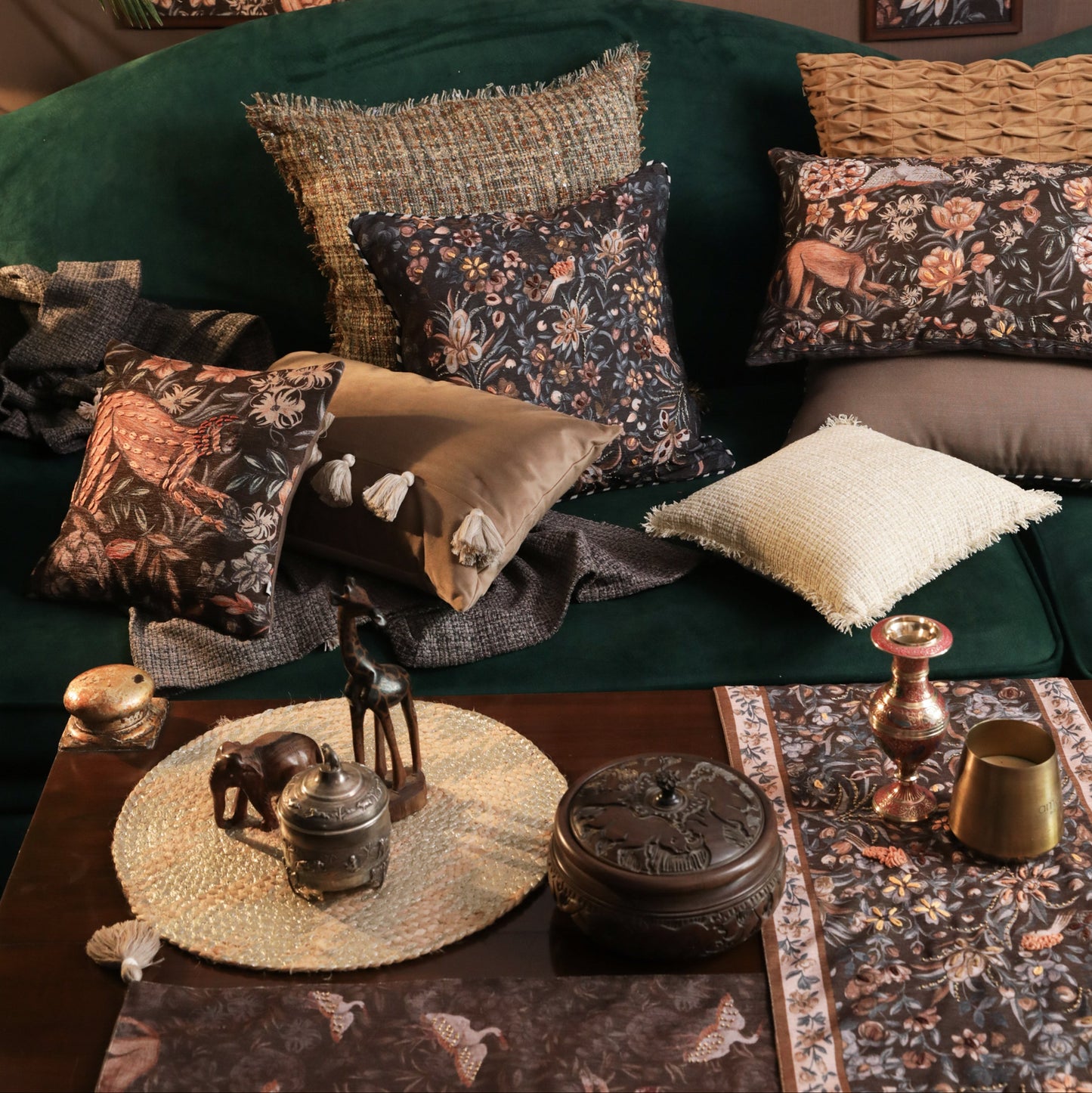 Vasant Chenille Table Runner