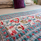 Turquoise Bloom Dohar