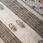 Grey Ivory Blossom Dohar