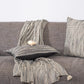 Roadway Black Handwoven Cushion Cover