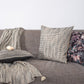 Mirage Black Handwoven Cushion Cover