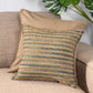 Roadway Green Handwoven Cushion Cover