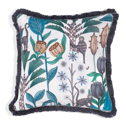 Wildflower Blue Cushion Cover