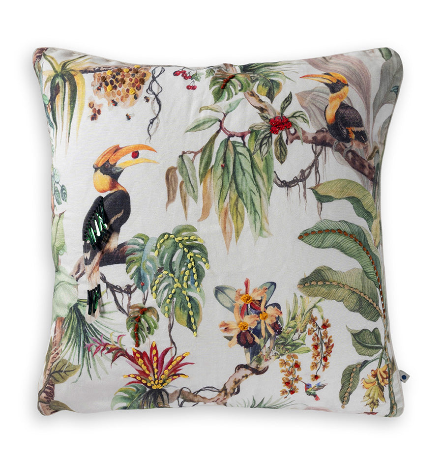 Tropical Living Cushion Cover