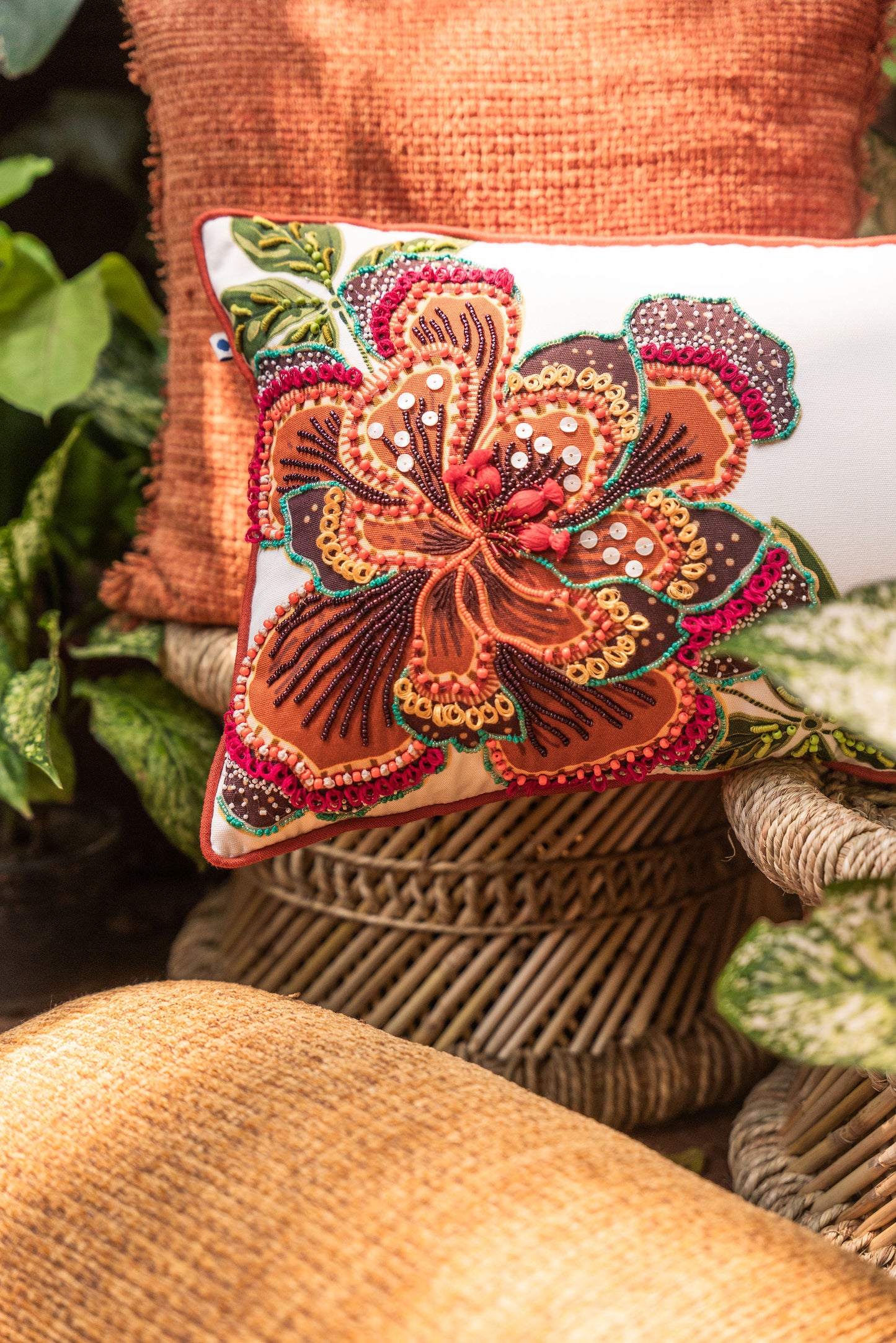 Bloom Spice Cushion Cover