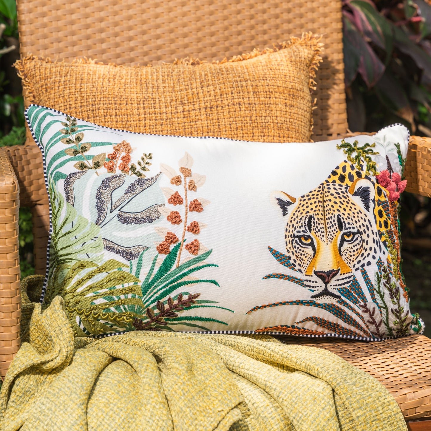 Jungle Verdant Cushion Cover