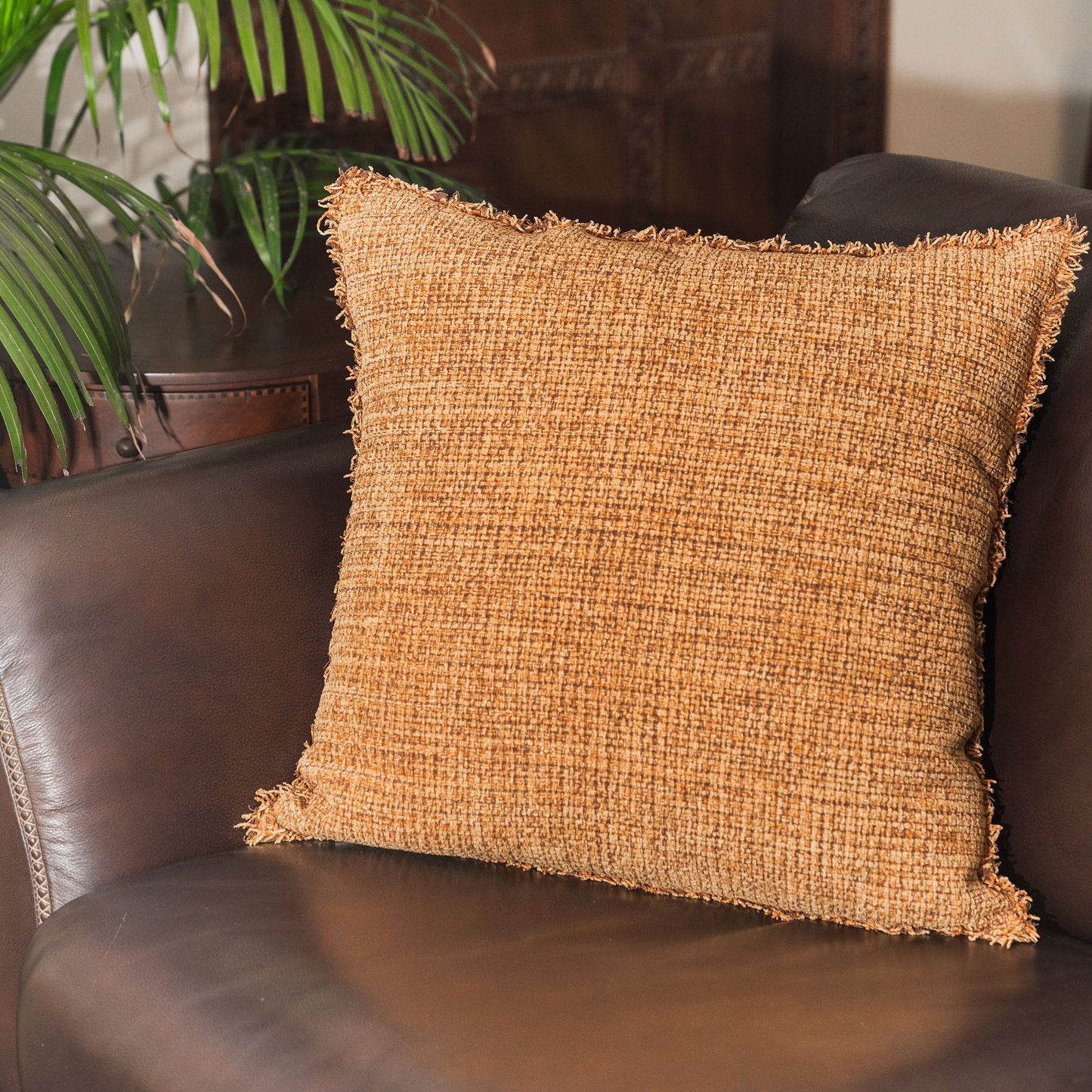 Nomad Mustard Cushion Cover