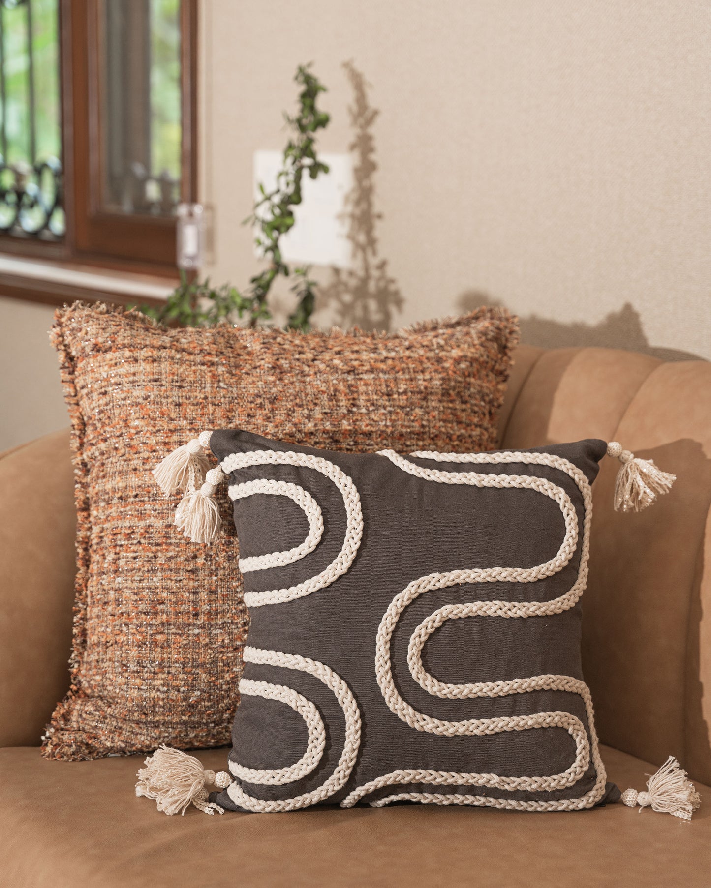 Flek Amber Cushion Cover
