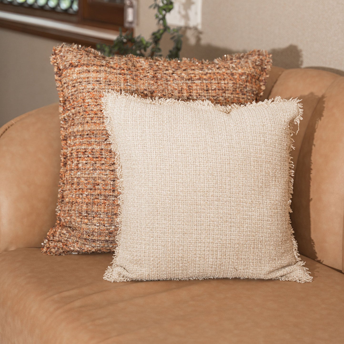 Nomad Off White Cushion Cover