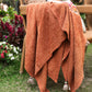 Oasis Rust Handwoven Throw