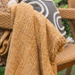 Oasis Mustard Handwoven Throw