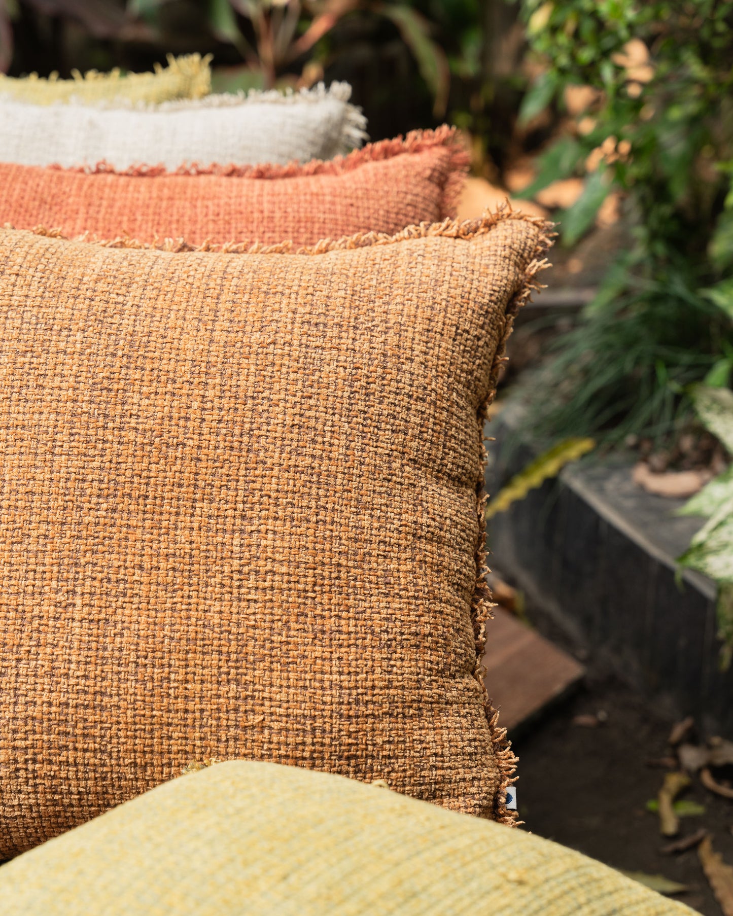 Nomad Mustard Cushion Cover