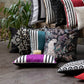Purple Haze Striped Accent Pillow