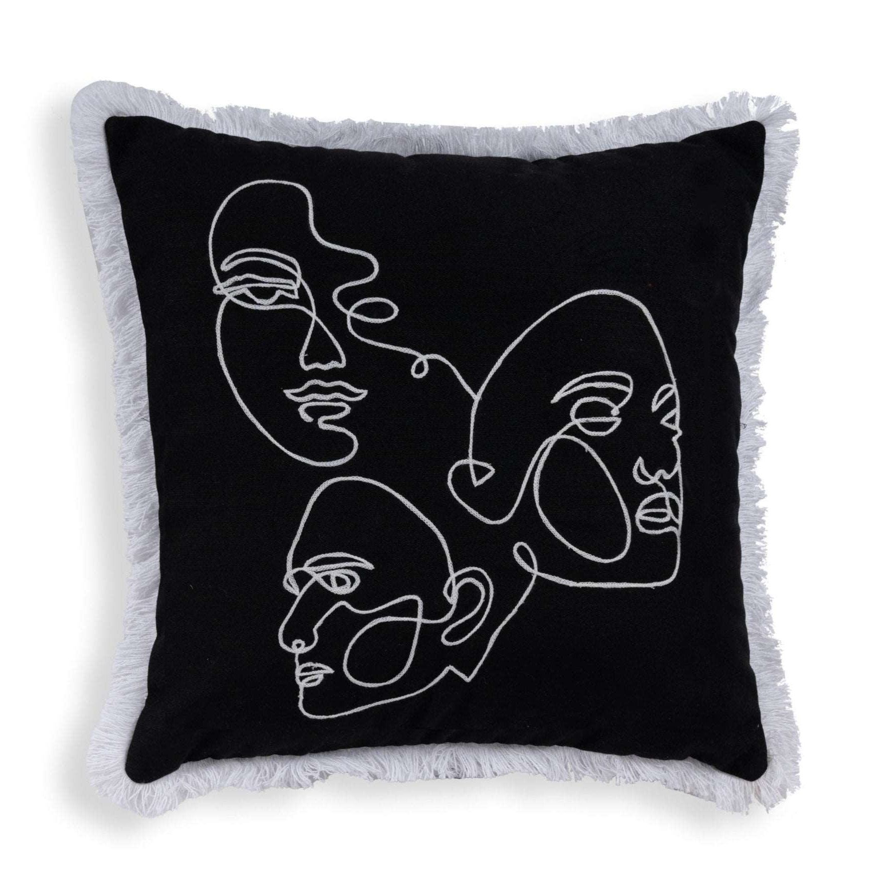 Noir Expression Pillow
