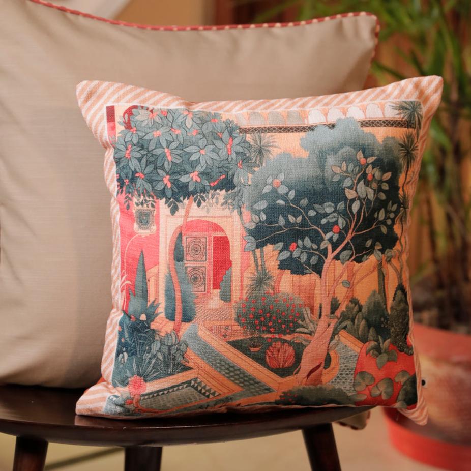 Palatial Chenille Cushion