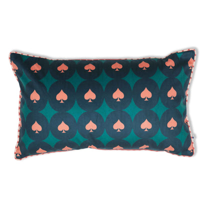 Spade Royale Velvet Cushion Cover
