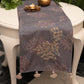 Whisper Embroidered Grey Runner