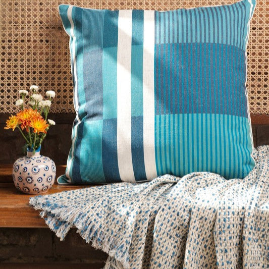 Verdant Stripe Cushion