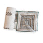 Grey Ivory Blossom Dohar