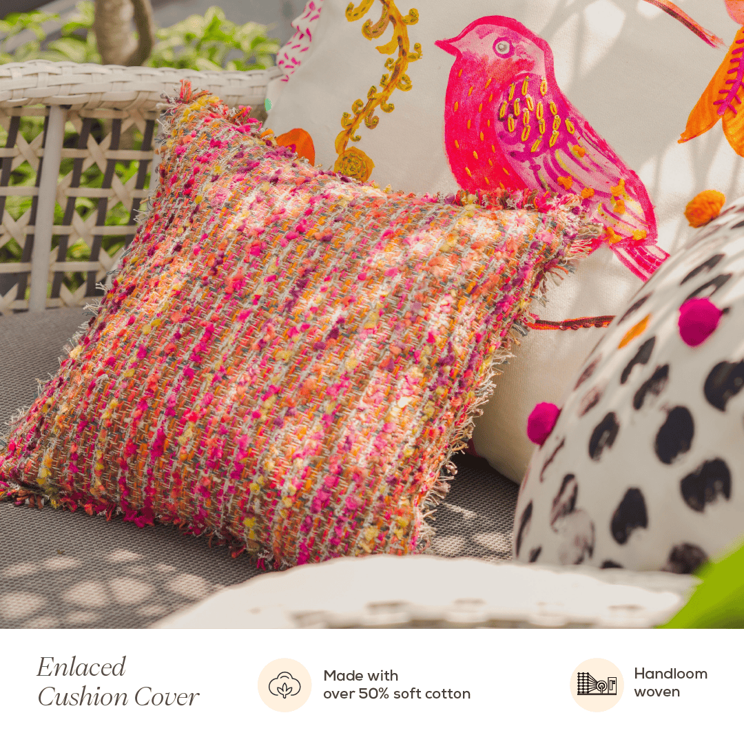 Enlaced Cushion Cover