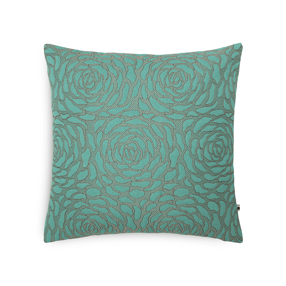 Rosebud Embroiderd Cushion Cover