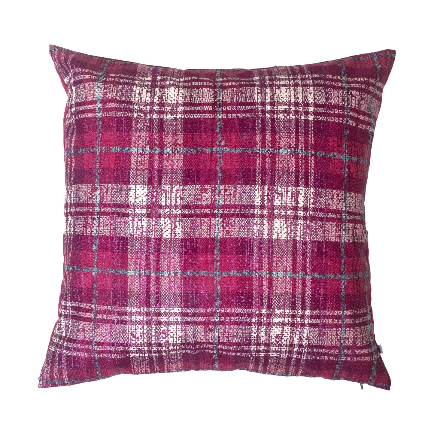 Handwoven Metallic Checks