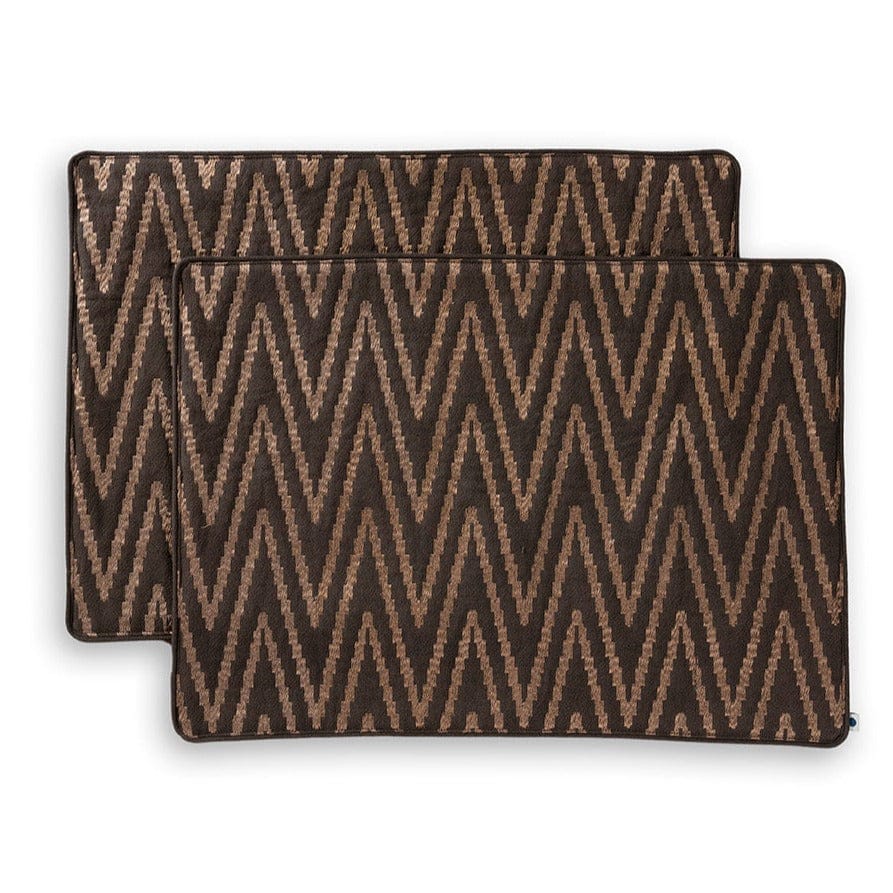 Zigzag Quilted Table Mats